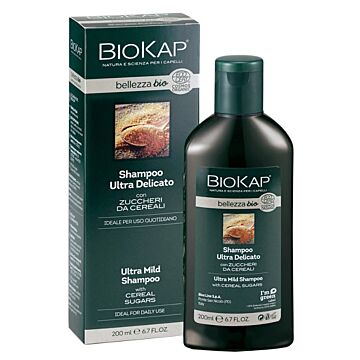 Biokap bellezza bio shampoo ultra delicato cosmos ecocert 200 ml - 