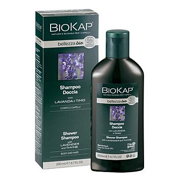 Biokap bellezza bio shampoo doccia cosmos ecocert 200 ml - 