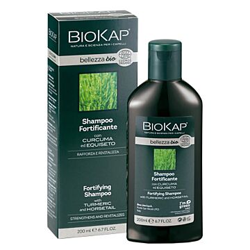 Biokap bellezza bio shampoo fortificante cosmos ecocert 200 ml - 