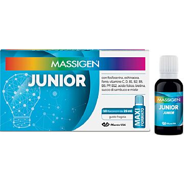 Massigen junior 10 flaconi da 25 ml - 