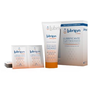 Lubrigyn kit crema 12 bustine x 2 ml + detergente 100 ml - 