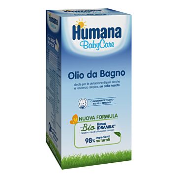 Humana baby care olio da bagno 200 ml - 