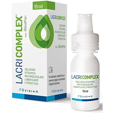 Lacricomplex soluzione oftalmica multimolecolare lubrificante protettiva 10 ml - 