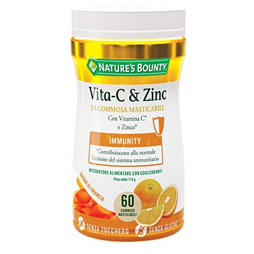 Nature's bounty vita-c&zinc 60 gommose - 