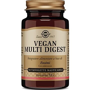 Vegan multi digest 50 tavolette masticabili - 