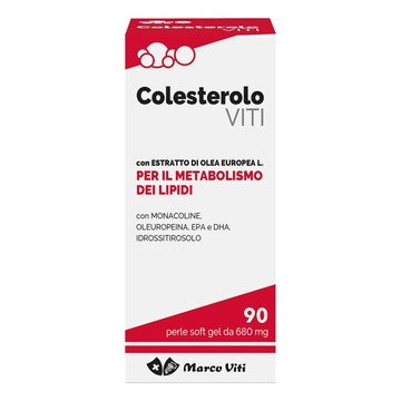 Viti colesterolo 90 perle - 