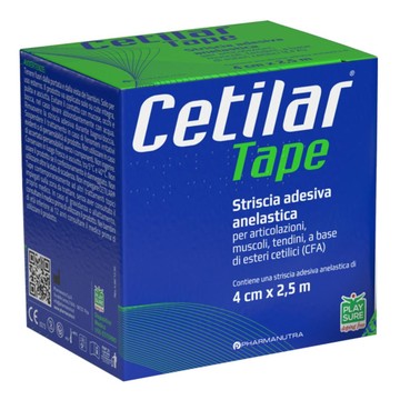 Striscia adesiva anelastica cetilar tape cm 4 x 2,5 m - 