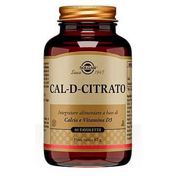 Cal d citrato 60 tavolette - 