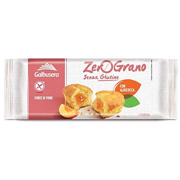Zerograno plumcake albicocca 6 pezzi - 