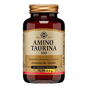 Amino taurina 500 50cps veg solg - 
