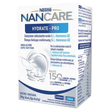 Nestle' nancare hydrate pro bustine 6 x 4,5 g + 6 x 2 g - 