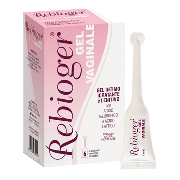 Rebioger gel vaginale 6 applicatori monodose da 5 ml - 