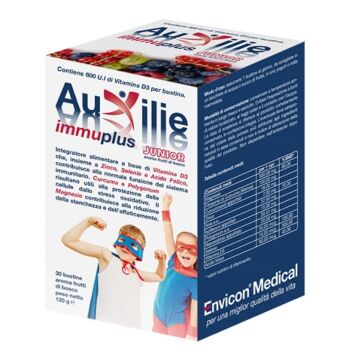 Auxilie immuplus junior solubile 30 stick pack - 