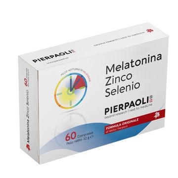 Melatonina zinco selenio pierpaoli 60 compresse - 