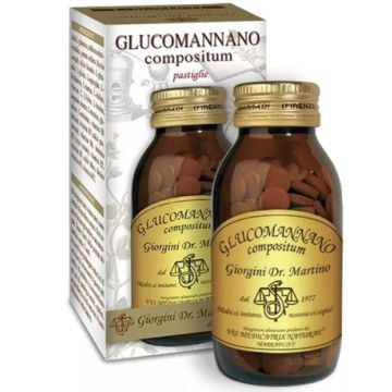 Glucomannano compositum 180 pastiglie 90 g - 