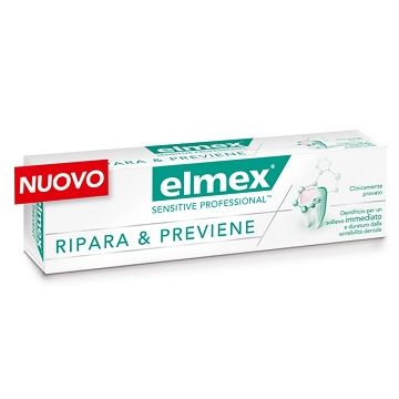 Dentifricio elmex sensitive ripara & previene 75 ml - 