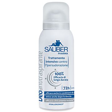 Sauber antitraspirante 72 ore spray - 