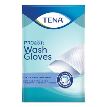 Tena wash glove 50pz  0701 - 