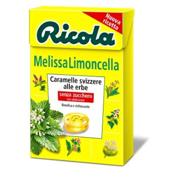 Ricola melissa limoncella senza zucchero 50 g - 