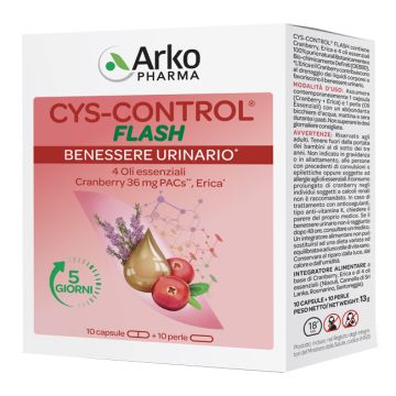 Cys control flash 20 capsule - 