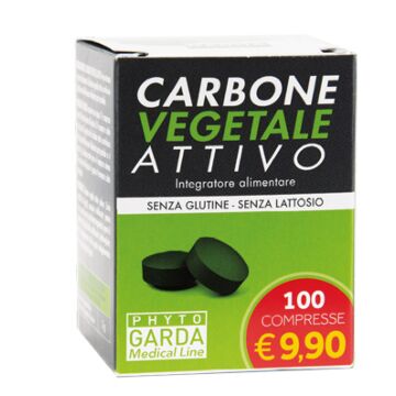 Carbone vegetale attivo 100 compresse - 