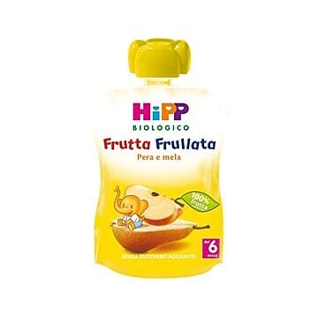 Hipp bio frutta frullata pera mela 90 g - 