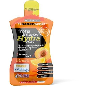 Total energy hydra gel lemon & peach 50 ml - 