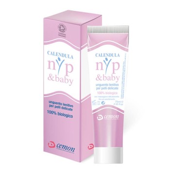 Calendula nyp & baby unguento lenitivo per pelli delicate 75 ml cemon - 