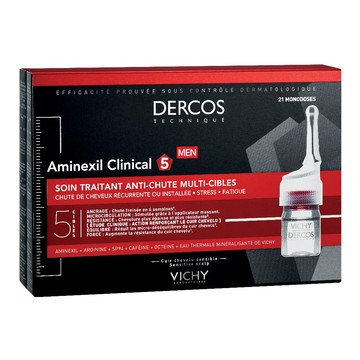 Dercos aminexil fiale 21 uomo 6 ml - 