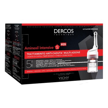 Dercos aminexil fiale 42 uomo 6 ml - 