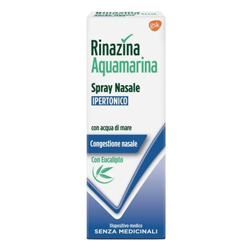 Rinazina aquamarina spray nasale ipertonico con eucalipto 20 ml