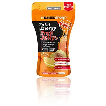 Total energy fruit jelly peach orange & lemon 42 g - 