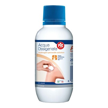 Pic solution acqua ossigenata 10 volumi perossido di idrogeno 3% 250 ml - 