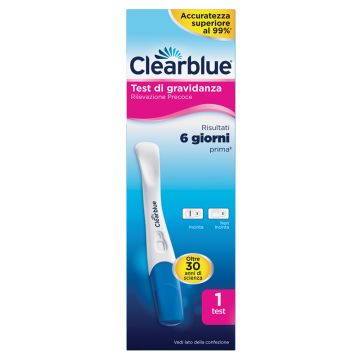 Test di gravidanza clearblue rilevazione precoce 1 pezzo - 