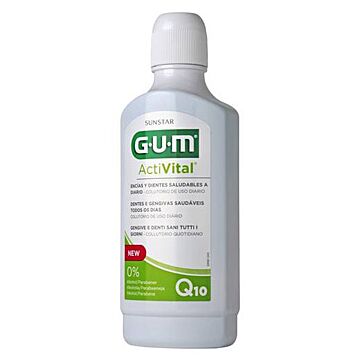 Gum activital collutori0 500 ml + r rinse 120 ml - 
