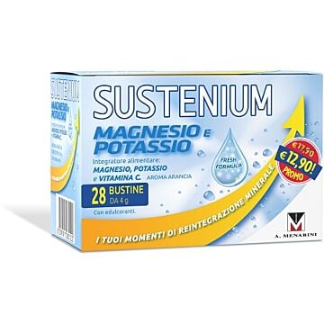 Sustenium magnesio potassio 28 bustine promo - 