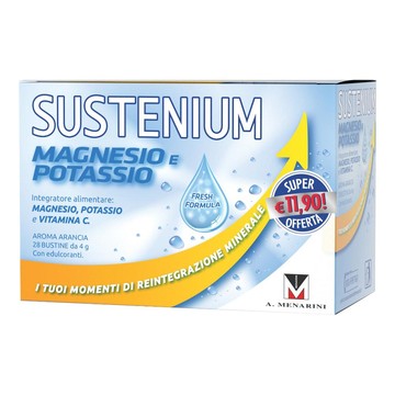 Sustenium magnesio potassio 28 bustine promo - 