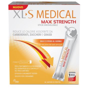 Xls medical max strength 60 stick orosolubili - 