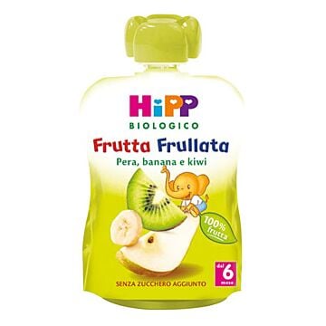 Hipp bio frutta frullata pera banana kiwi 90 g - 