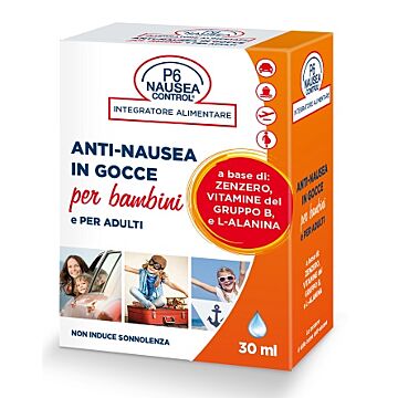 P6 nausea control gocce antinausea 30 ml - 