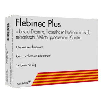 Flebinec plus 14 bustine 4 g - 