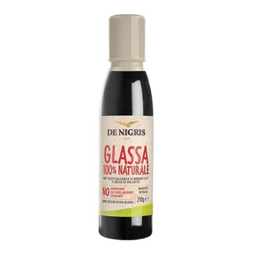 Glassa 100% naturale con aceto balsamico di modena igp - 