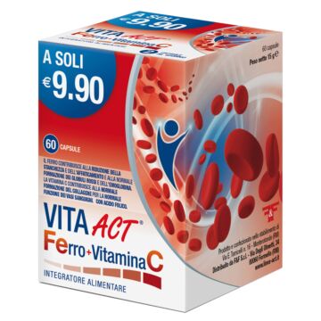 Ferro + vitamina c act 60 capsule - 