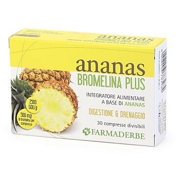 Ananas bromelina plus 30 compresse - 