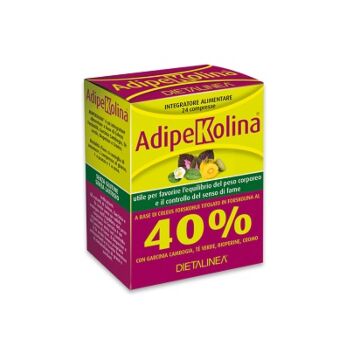 Dietalinea adipekolina 24 compresse - 