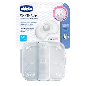 Chicco paracapezzoli silicone small - 