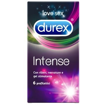 Durex intense orgasmic condom 6 pezzi - 