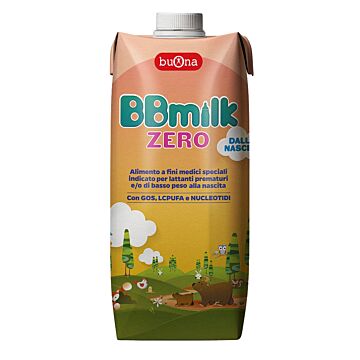 Bbmilk zero liquido 500 ml - 