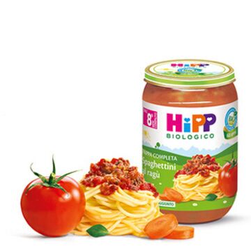 Hipp bio spaghettini al ragu' 220 g - 
