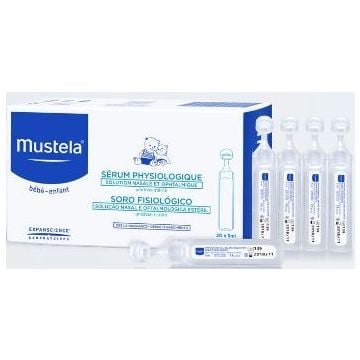 Mustela soluzione fisiologica 20 fiale 5 ml monouso - 